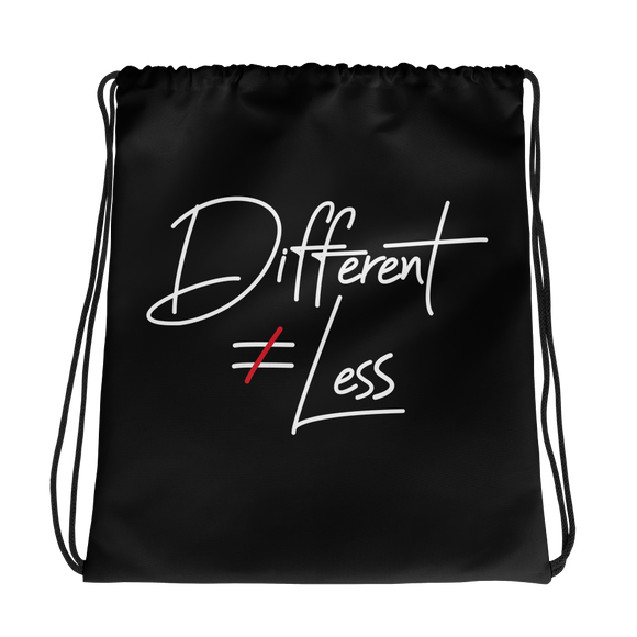 drawstring bag Fan Sammi Haney Esperanza Netflix Raising Dion little girl wheelchair pink glasses sass sassy disability osteogenesis imperfecta OI