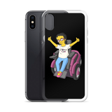 Esperanza From Raising Dion (Yellow Cartoon) D.D.N.E.L. Black iPhone Case