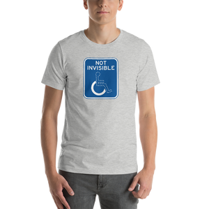 not invisible disabled disability special needs visible awareness diversity wheelchair inclusion inclusivity impaired acceptance