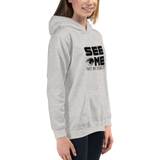 See Me Not My Disability (Halftone) Kid's Hoodie