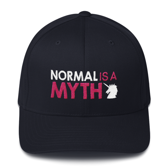 Normal is a Myth (Unicorn) Structured Twill Cap