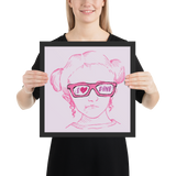 I Love Pink (Esperanza - Raising Dion) Framed Poster Various Sizes