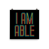 I am Able (Poster)