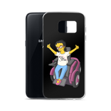 Esperanza From Raising Dion (Yellow Cartoon) Not All Actors Use Stairs Black Samsung Case