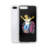 Esperanza From Raising Dion (Yellow Cartoon) Not All Actors Use Stairs Black iPhone Case