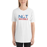 Not Invisible (Adult Light Color Shirts)