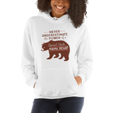 Never Underestimate the power of a Special Needs Mama Bear! Hoodie