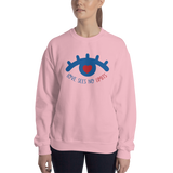 sweatshirt love sees no limits luv heart eye disability special needs expectations future