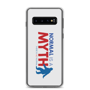 Samsung case normal is a myth big foot yeti sasquatch peer pressure popularity disability special needs awareness inclusivity acceptance activism