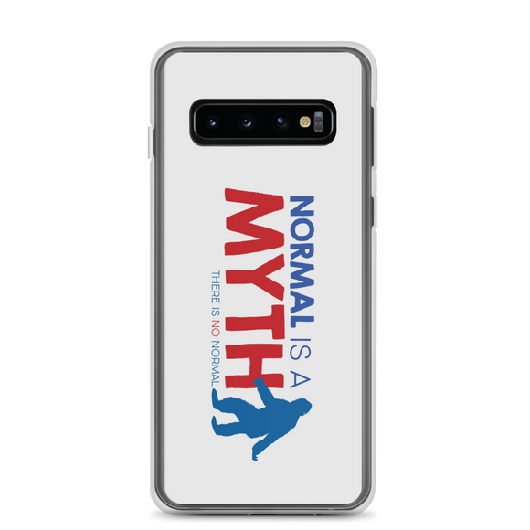 Samsung case normal is a myth big foot yeti sasquatch peer pressure popularity disability special needs awareness inclusivity acceptance activism