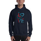 LOVE (for the Special Needs Community) Hoodie Stacked Design 3 of 3