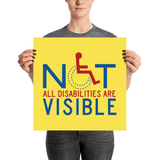 Not All Disabilities are Visible (Poster)