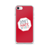 Don't Hate Different (iPhone Case)