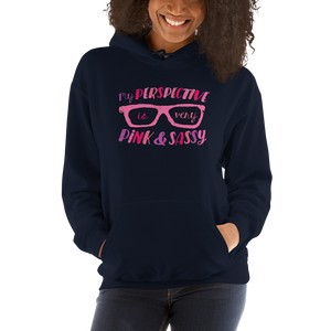 hoodie My Perspective is Very Pink & Sassy Fan Sammi Haney glasses Esperanza Netflix Raising Dion little girl wheelchair sass