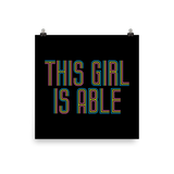 This Girl is Able (Poster)