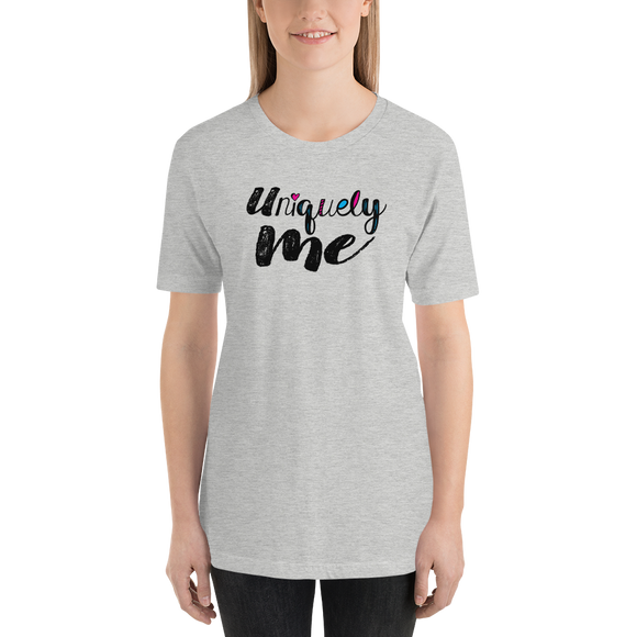 Shirt Uniquely me different one of a kind be yourself acceptance diversity inclusion inclusivity individual