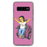Esperanza From Raising Dion (Yellow Cartoon) Not All Actors Use Stairs Pink Samsung Case