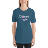 Different Does Not Equal Less (As Seen on Netflix's Raising Dion) Adult Dark Shirts