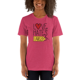 Love Hates Labels (Unisex Shirt Light Colors)