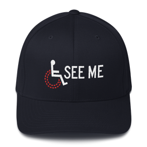 hat cap see me not my disability wheelchair inclusion inclusivity acceptance special needs awareness diversity