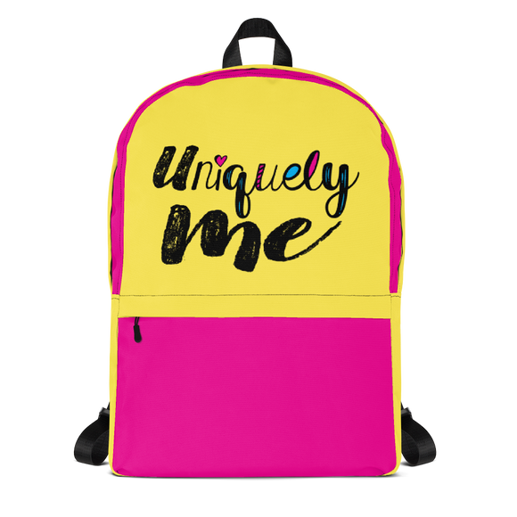 backpack school Uniquely me different one of a kind be yourself acceptance diversity inclusion inclusivity individual