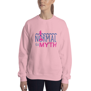 sweatshirt normal is a myth mermaid peer pressure popularity disability special needs awareness inclusivity acceptance