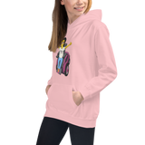 Esperanza From Raising Dion (Yellow Cartoon) D.D.N.E.L. Kid's Hoodie
