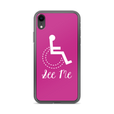 See Me (Not My Disability) Pink iPhone Case