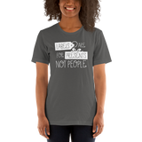 Labels are for Presents Not People (Unisex Dark Colors)