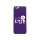 iPhone case Fan Sammi Haney Esperanza Netflix Raising Dion little girl wheelchair pink glasses sass sassy disability osteogenesis imperfecta OI