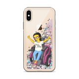 Esperanza From Raising Dion (Yellow Cartoon) Not All Actors Use Stairs Liquid Glitter Phone Case