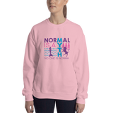 sweatshirt normal is a myth mermaid unicorn peer pressure popularity disability special needs awareness inclusivity acceptance