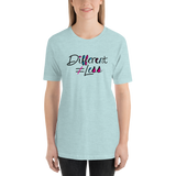 Different Does Not Equal Less (As Seen on Netflix's Raising Dion) Adult Shirts