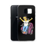 Esperanza From Raising Dion (Yellow Cartoon) D.D.N.E.L. Black Samsung Case