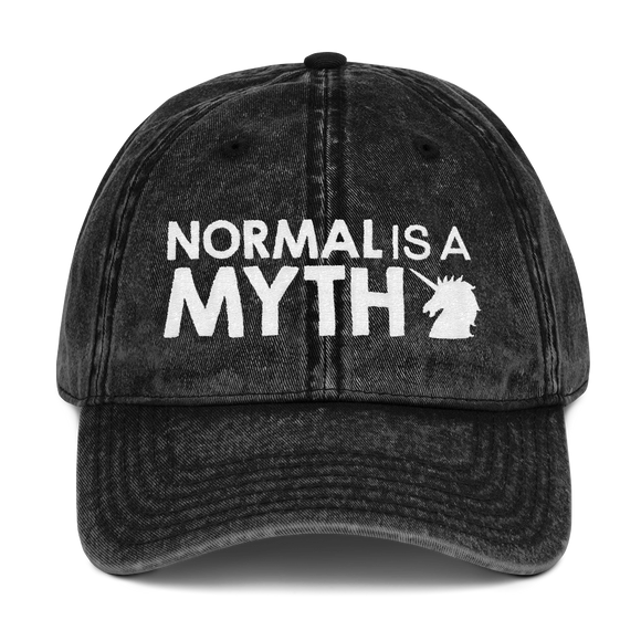 hat normal is a myth unicorn peer pressure popularity disability special needs awareness inclusivity acceptance activism