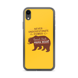 Never Underestimate the power of a Special Needs Mama Bear! iPhone Case