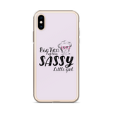 Big Fan of this Sassy Little Girl (Esperanza - Raising Dion) Pink iPhone Case