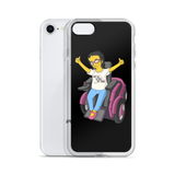 Esperanza From Raising Dion (Yellow Cartoon) Not All Actors Use Stairs Black iPhone Case