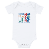 baby onesie babysuit bodysuit normal is a myth big foot loch ness lochness yeti sasquatch disability special needs awareness inclusivity acceptance activism