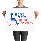See the Person, Not the Disability (Poster)