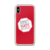 Don't Hate Different (iPhone Case)