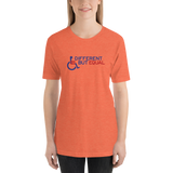 Different but Equal (Disability Equality Logo) Design 2 Unisex Shirt
