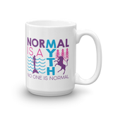 Normal is a Myth (Mermaid & Unicorn) Mug