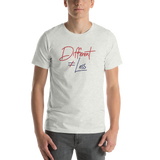 Different Does Not Equal Less (Original Clean Design) Adult Light Color Shirts