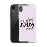 Big Fan of this Sassy Little Girl (Esperanza - Raising Dion) Pink iPhone Case