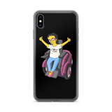 Esperanza From Raising Dion (Yellow Cartoon) D.D.N.E.L. Black iPhone Case