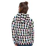 Sammi Haney (Esperanza - Raising Dion) Faces All-Over Unisex Hoodie