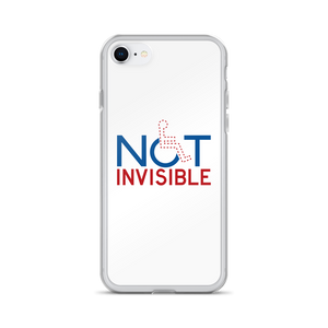 iPhone Case not invisible disabled disability special needs visible awareness diversity wheelchair inclusion inclusivity impaired acceptance
