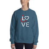 Love (for the Special Needs Community) Sweatshirt Stacked Design 1 of 3