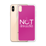 Not Invisible (Pink iPhone Case)